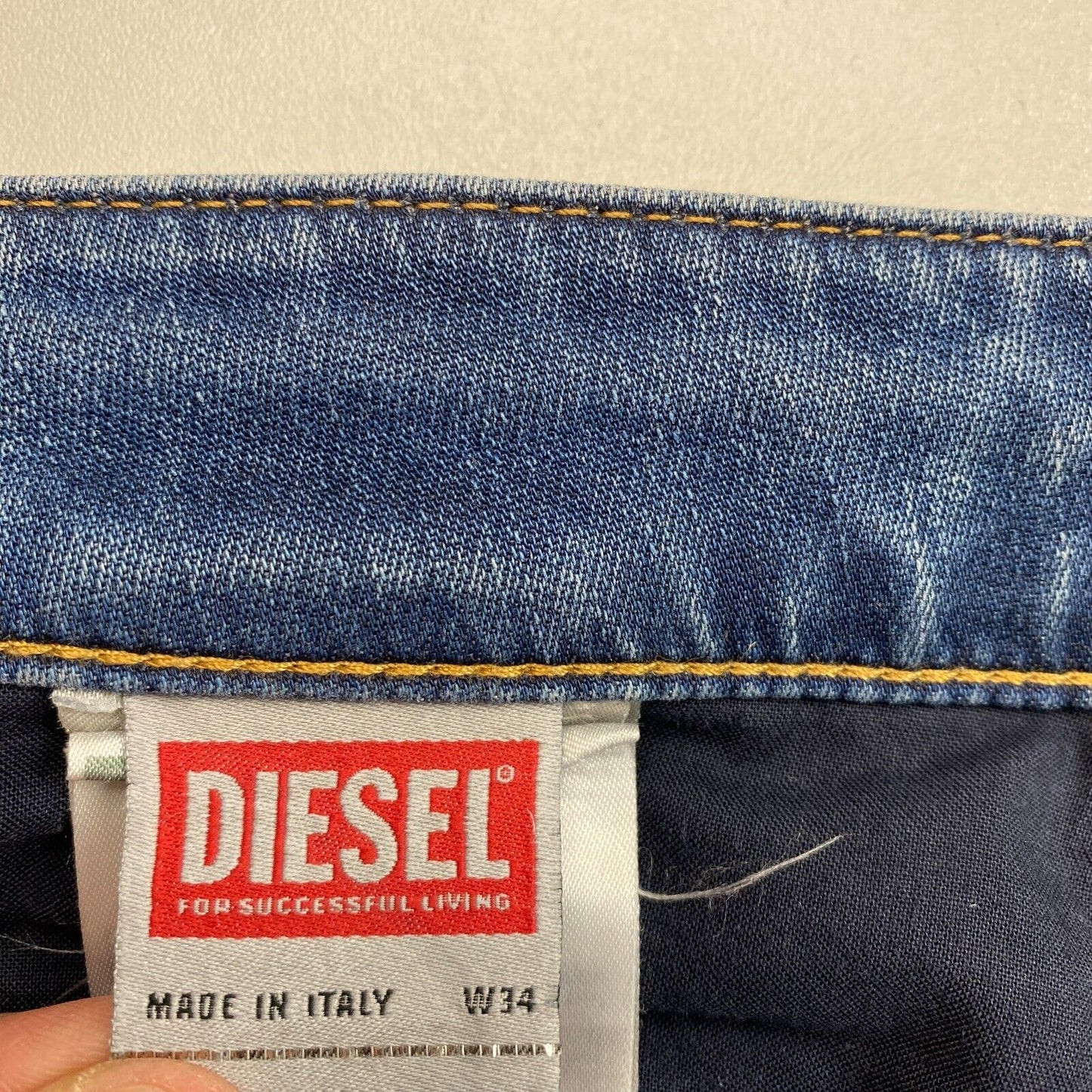 DIESEL Blue Tapered Jeans W34 L30