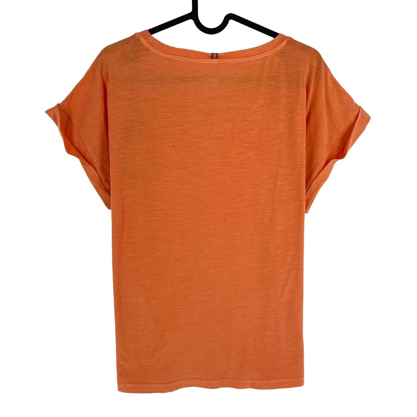 Camel Active Women Orange Crew Neck Short Sleeves T Shirt Size XL