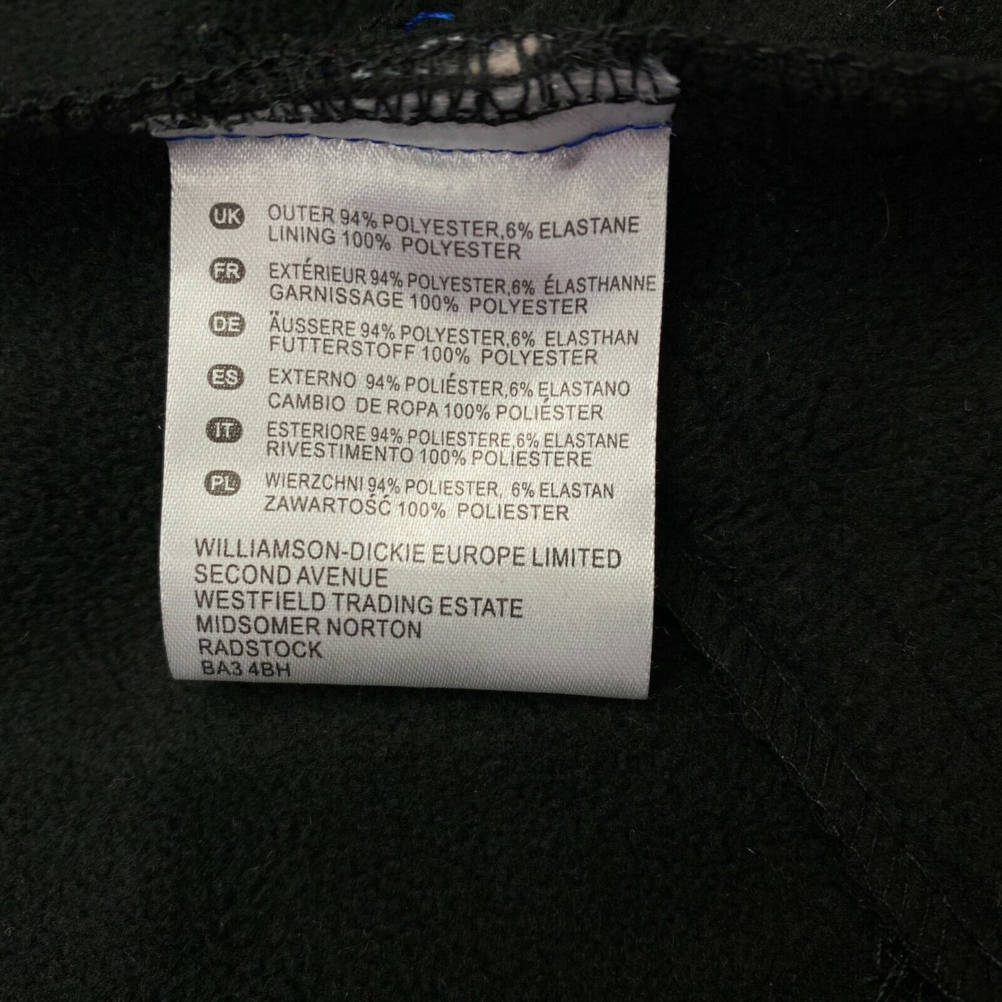 Veste à capuche bleue Dickies Taille L