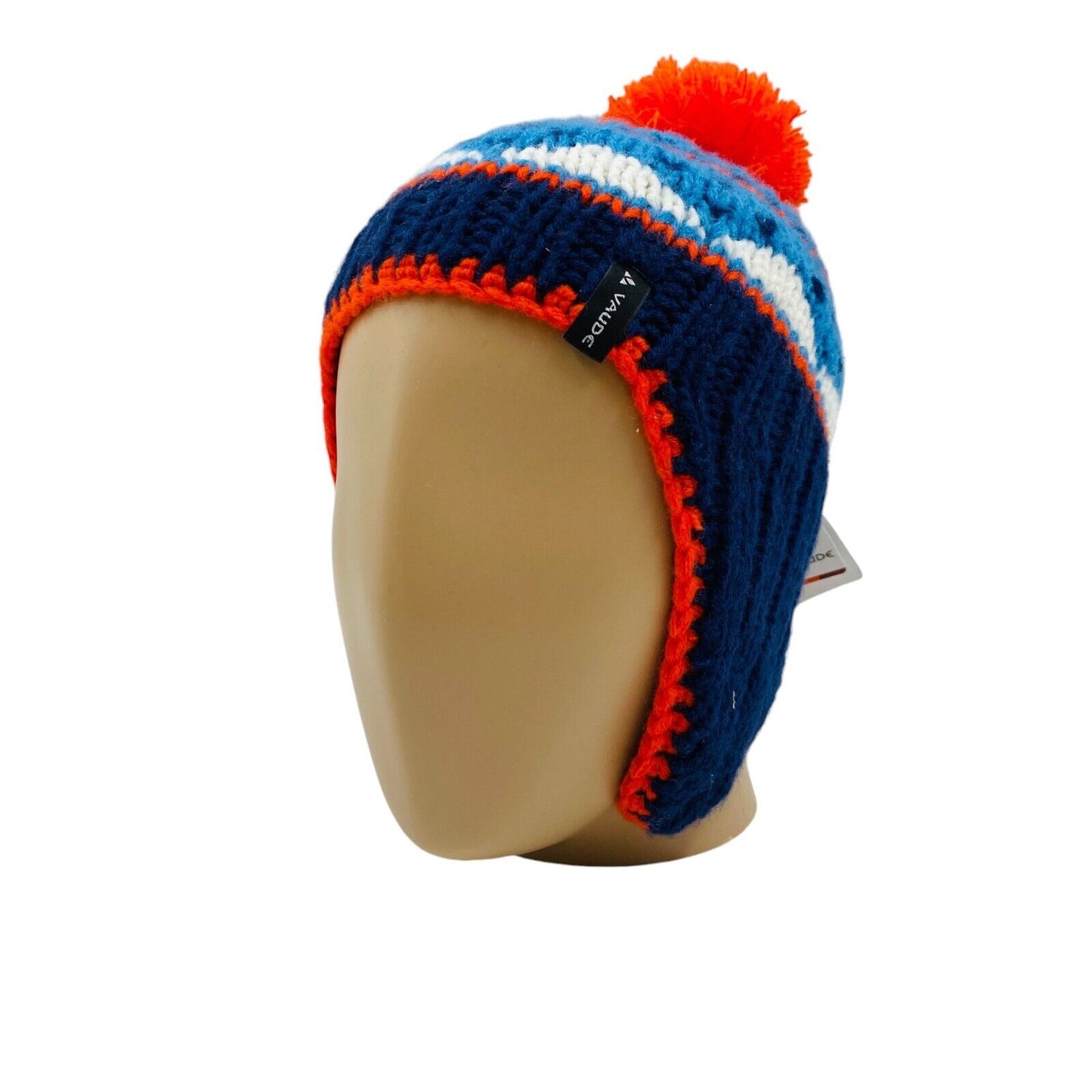 VAUDE Kids Blue Knitted Winter Hat Cap Size S