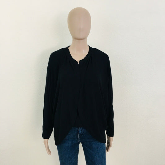 ZARA Black Cardigan Jumper Sweater Size M