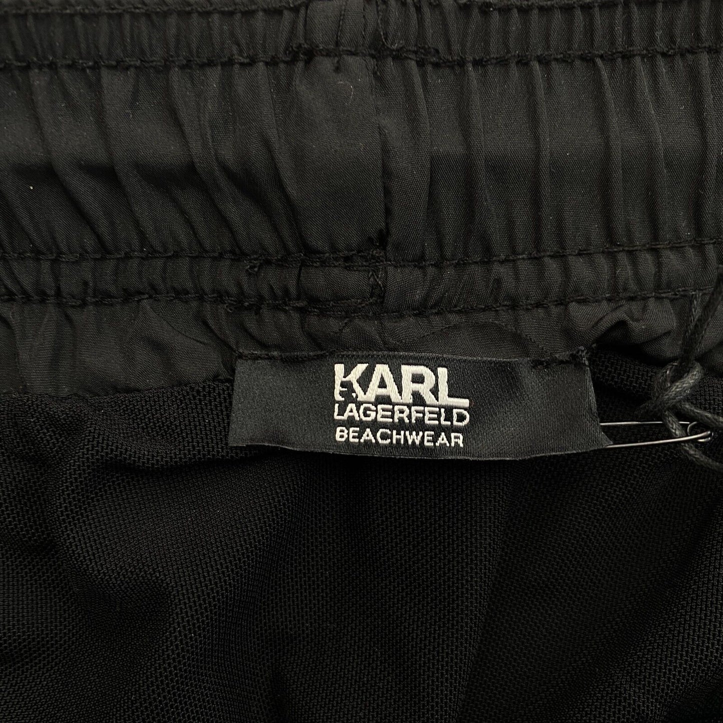 Karl Lagerfeld Black Short Board Swimming Shorts Size S