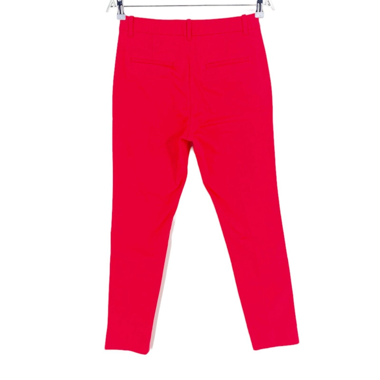 GANT Pinkish Red TP Satin Slacks Hose Hose Größe EU 34 UK 6 US 4