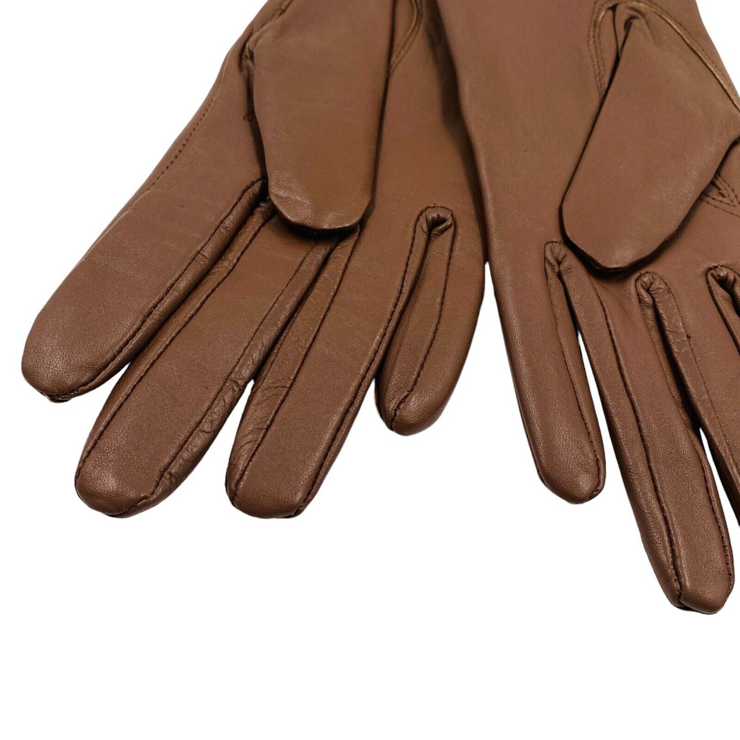 Gants Femme GANT Marron 100% Cuir Taille M