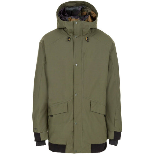 O'NEILL Decode Bomber Olive Green Waterproof Ski Jacket Size M