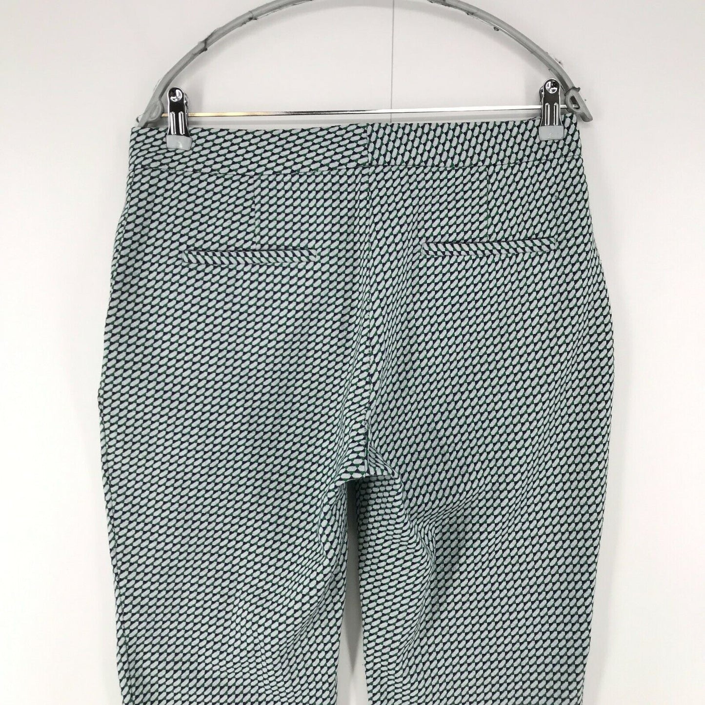 GANT Women Multicoloured Regular Fit Check Trousers Size EU 40 UK 12 US 10 W32