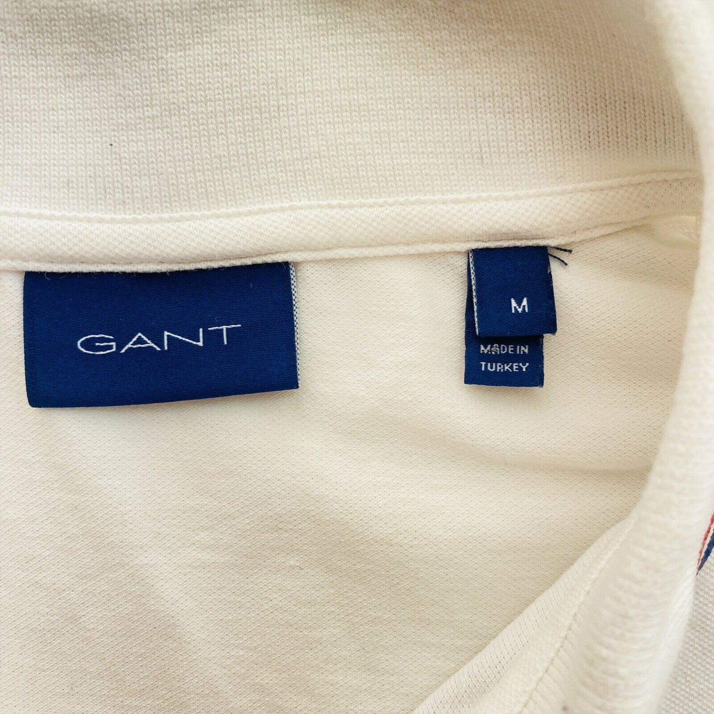 Polo GANT Pique Rugger blanc taille M