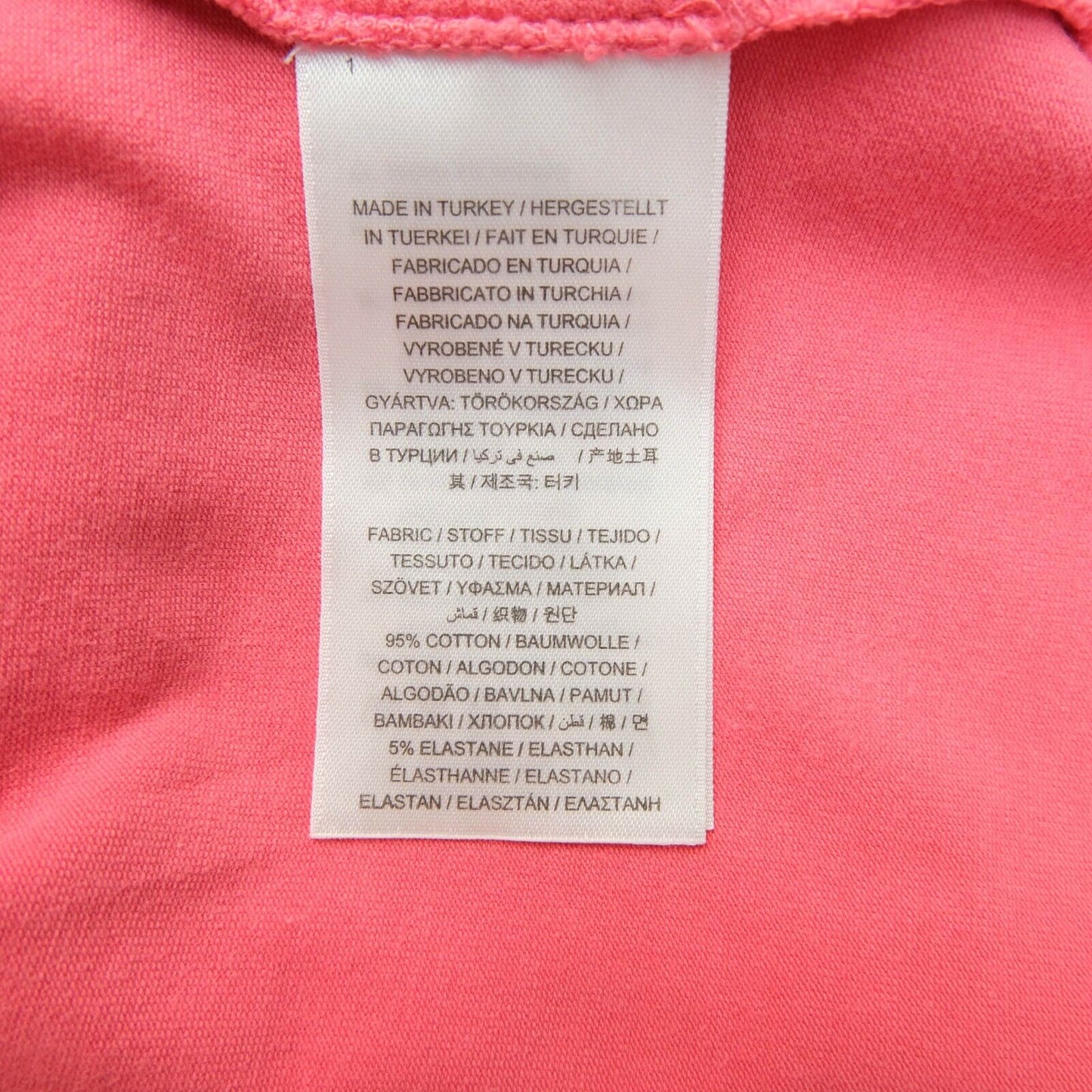 GANT T-shirt col rond rose taille XS