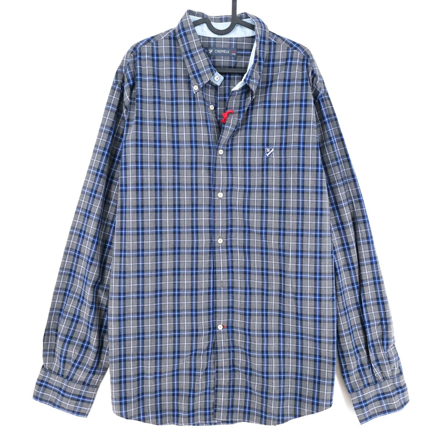 Daniel Cremieux Grey Check New Castle Shirt Size 2XL XXL