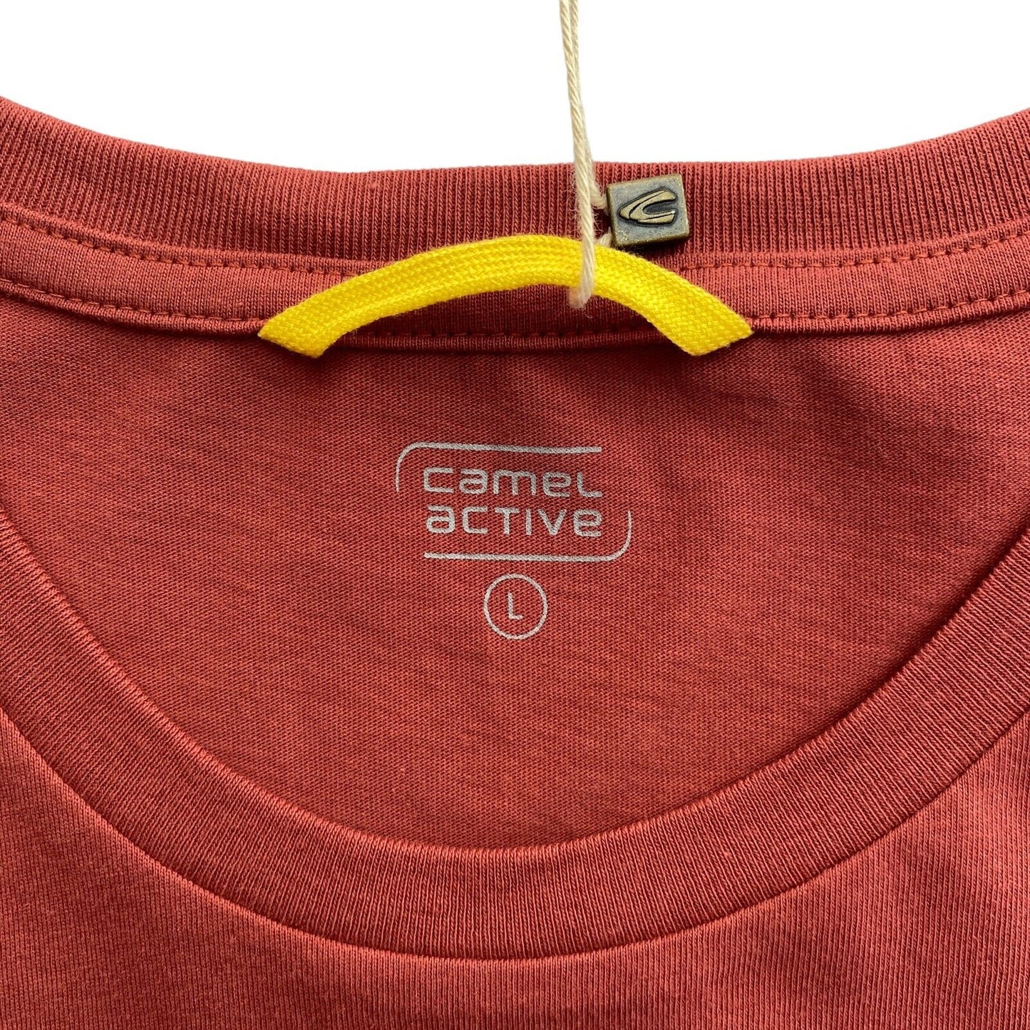 Camel Active Red Crew Neck T Shirt Top Size L