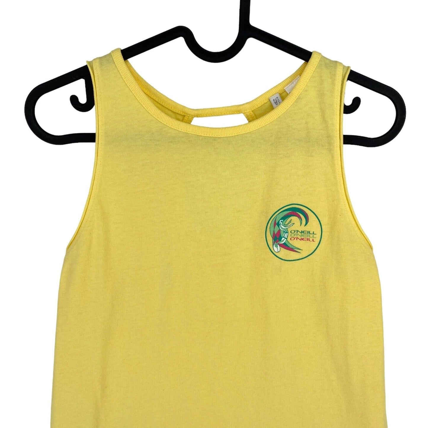 O`Neill Women Yellow Tank Top Size XL