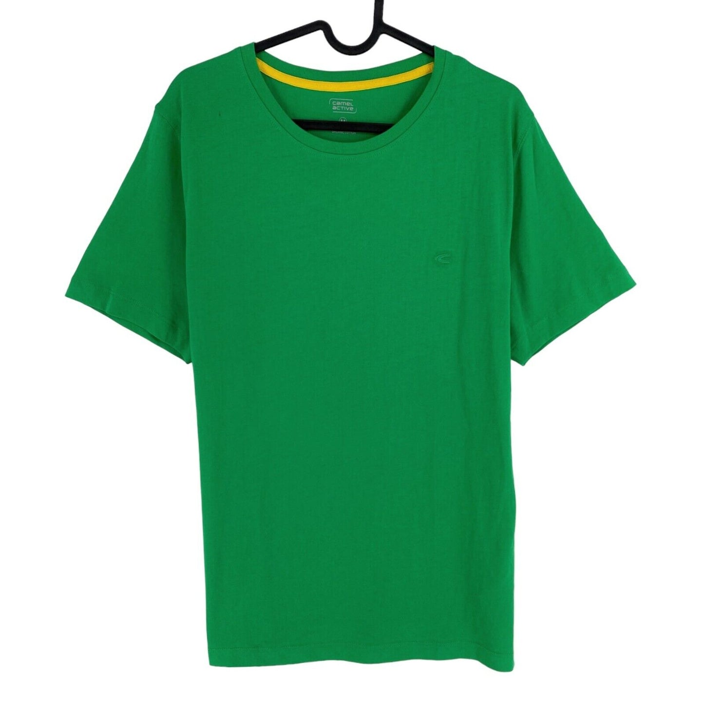 CAMEL ACTIVE T-shirt vert à col rond Taille M