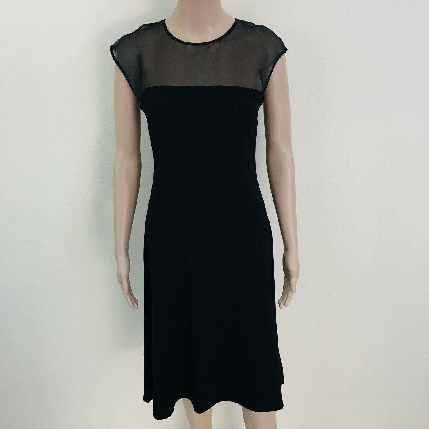 ZARA Black Sleeveless Evening Dress Size S