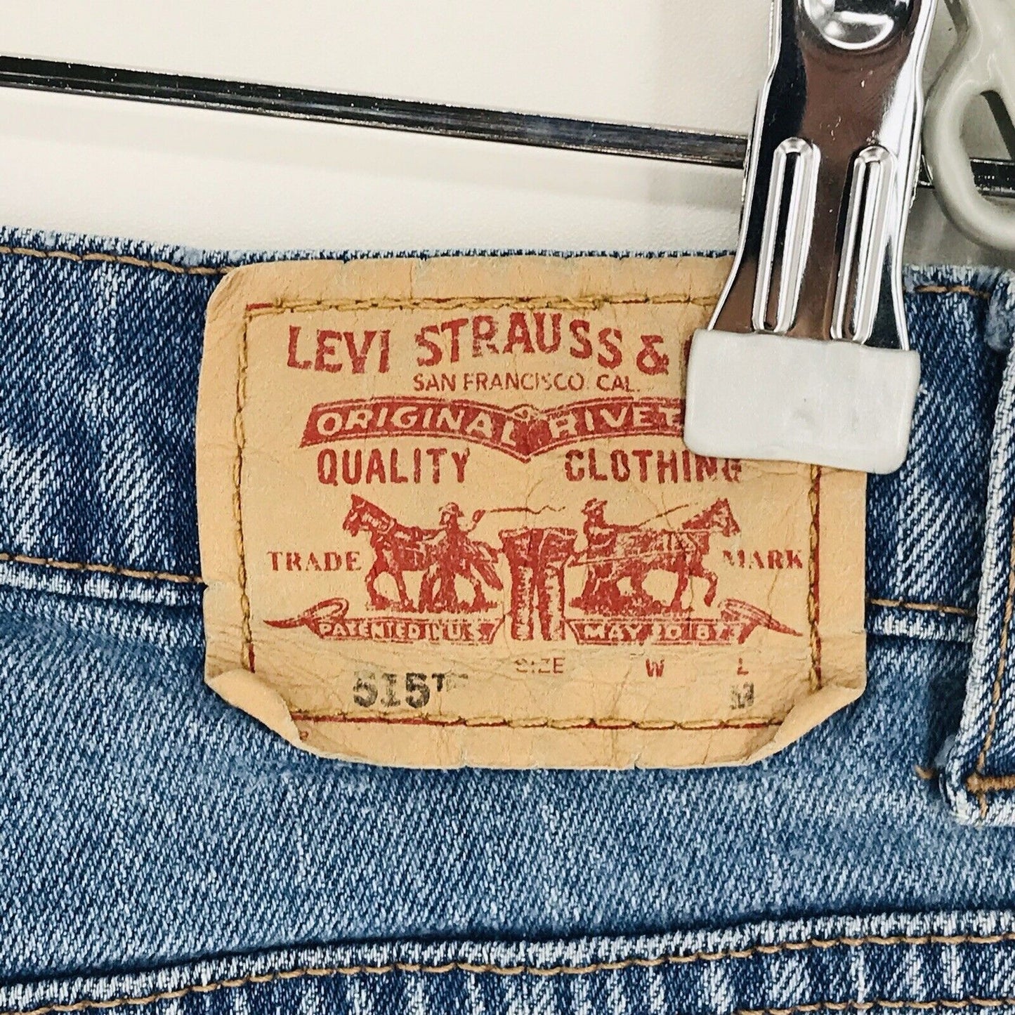 Vintage Levi's 515 Women Blue Bootcut Fit Jeans Size 12 M / W32 L32