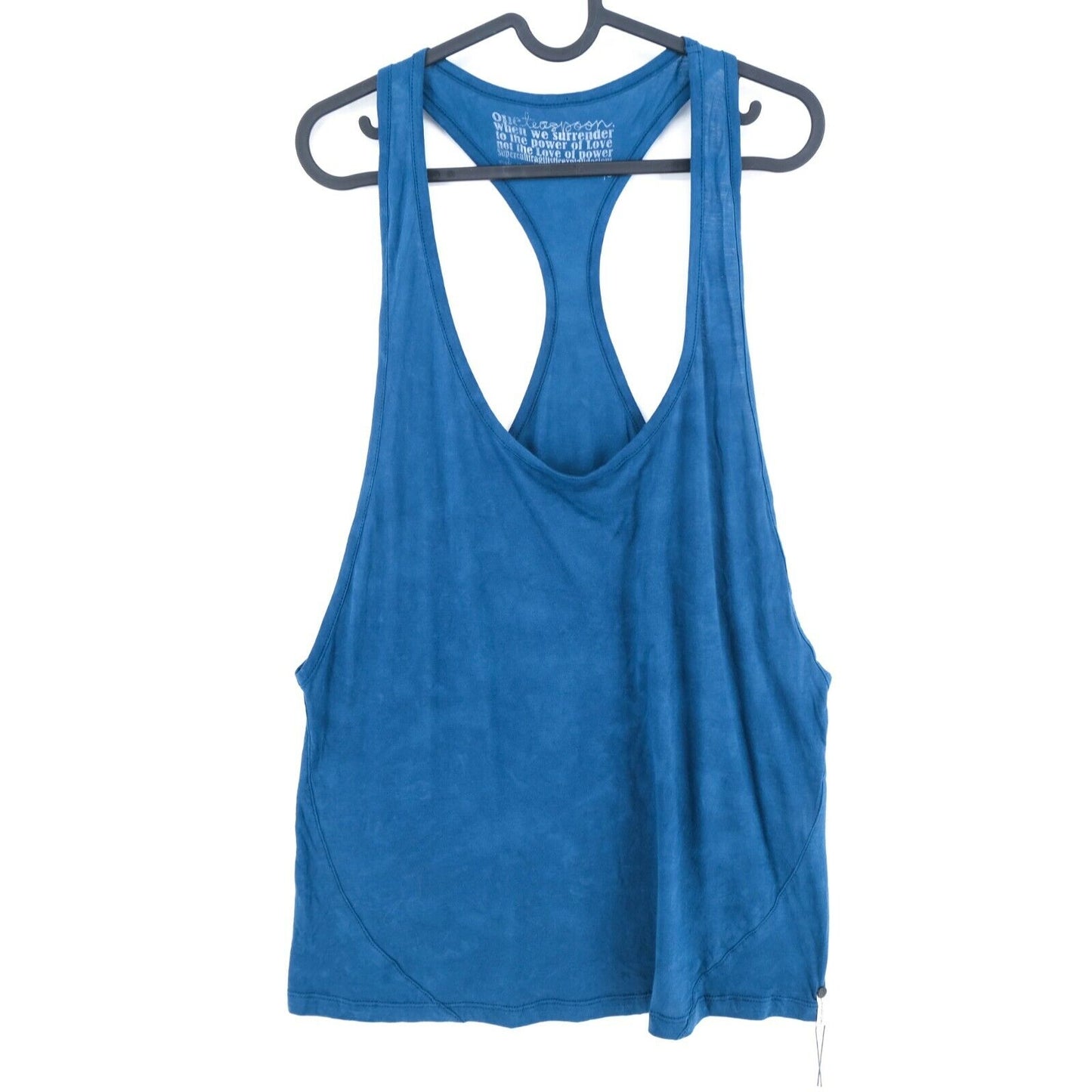 ONE TEASPOON Blaues Tanktop Bluse Größe AU 8 10 EU 32 34 UK 6 8