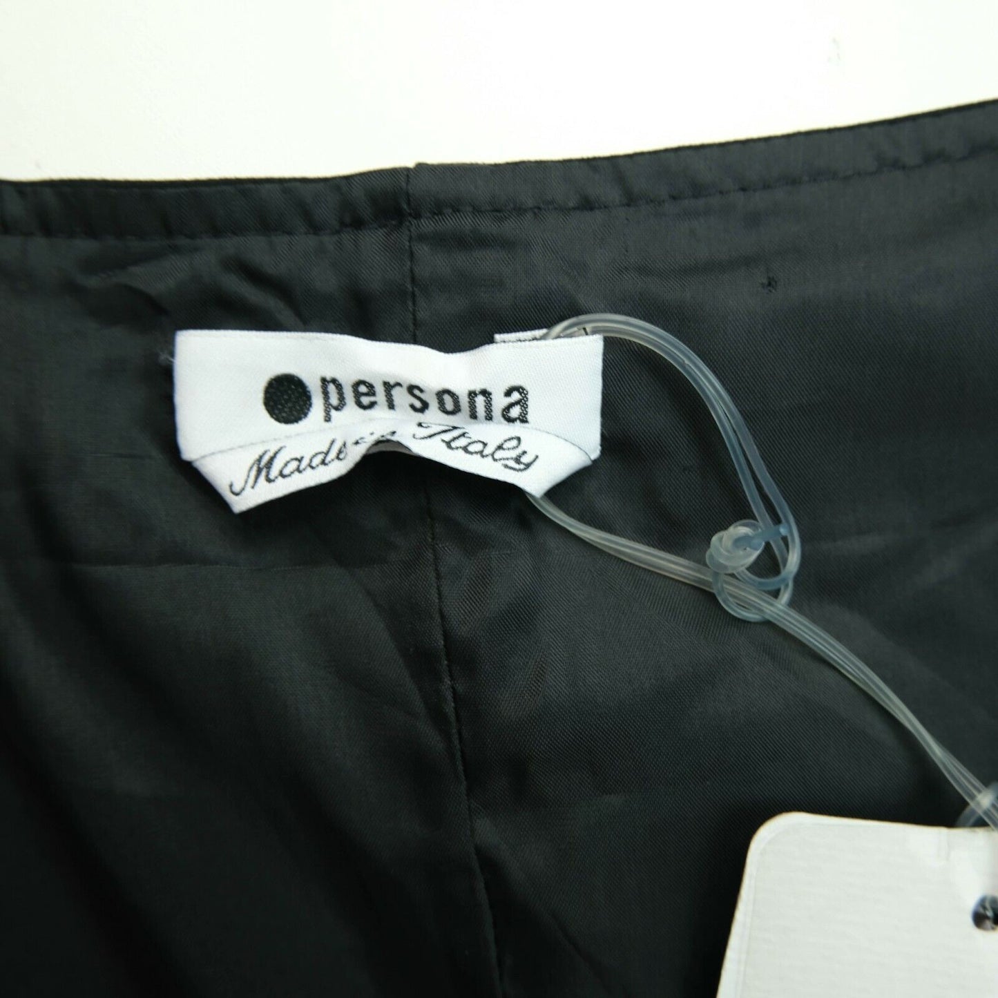 UVP €285 PERSONA Schwarzes Rundhalskleid Größe EUR 38 UK 10 US 8