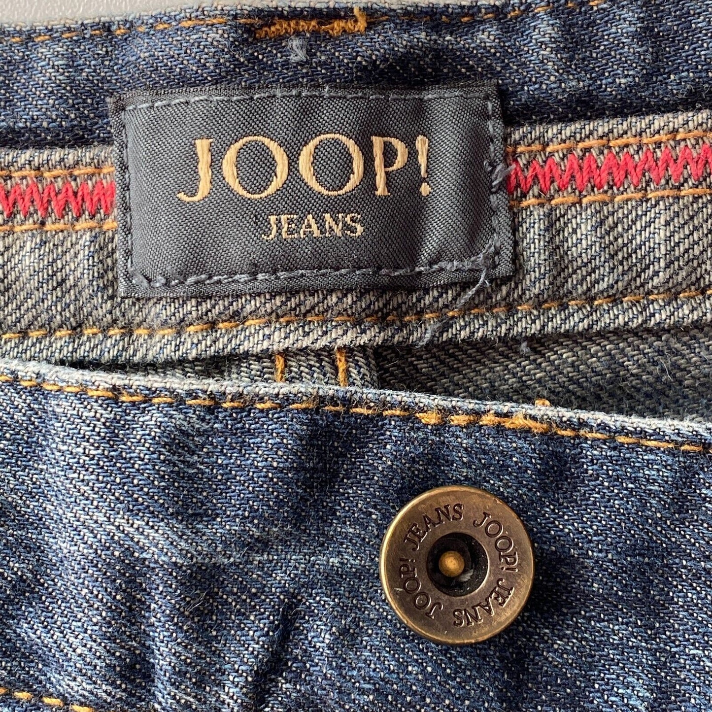 JOOP! ROBBIE Dark Blue Relaxed Straight Fit Jeans W32 L32