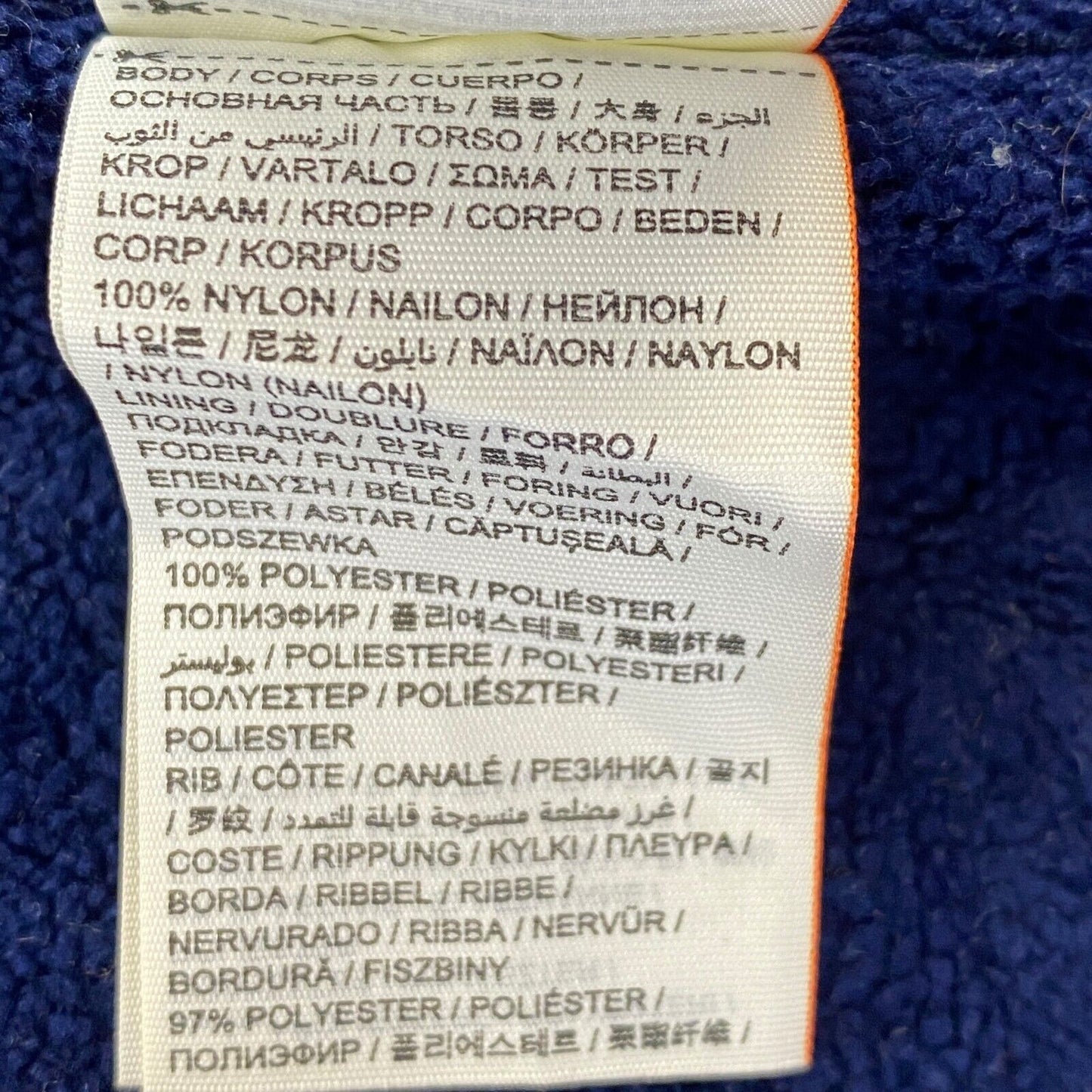 SUPERDRY Original Windcheater Marineblau Steppjacke Größe S