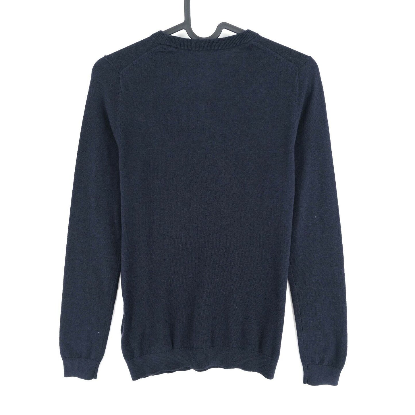 GANT Navy Blue Crew Neck Cotton Wool Sweater Jumper Size XS