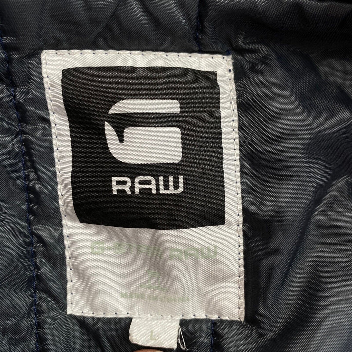 G-STAR RAW Veste surchemise Changeler bleu marine taille L