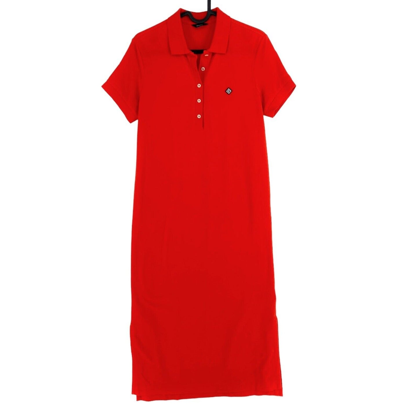 GANT Red Pique Short Sleeves Polo Shirt Dress Size XS