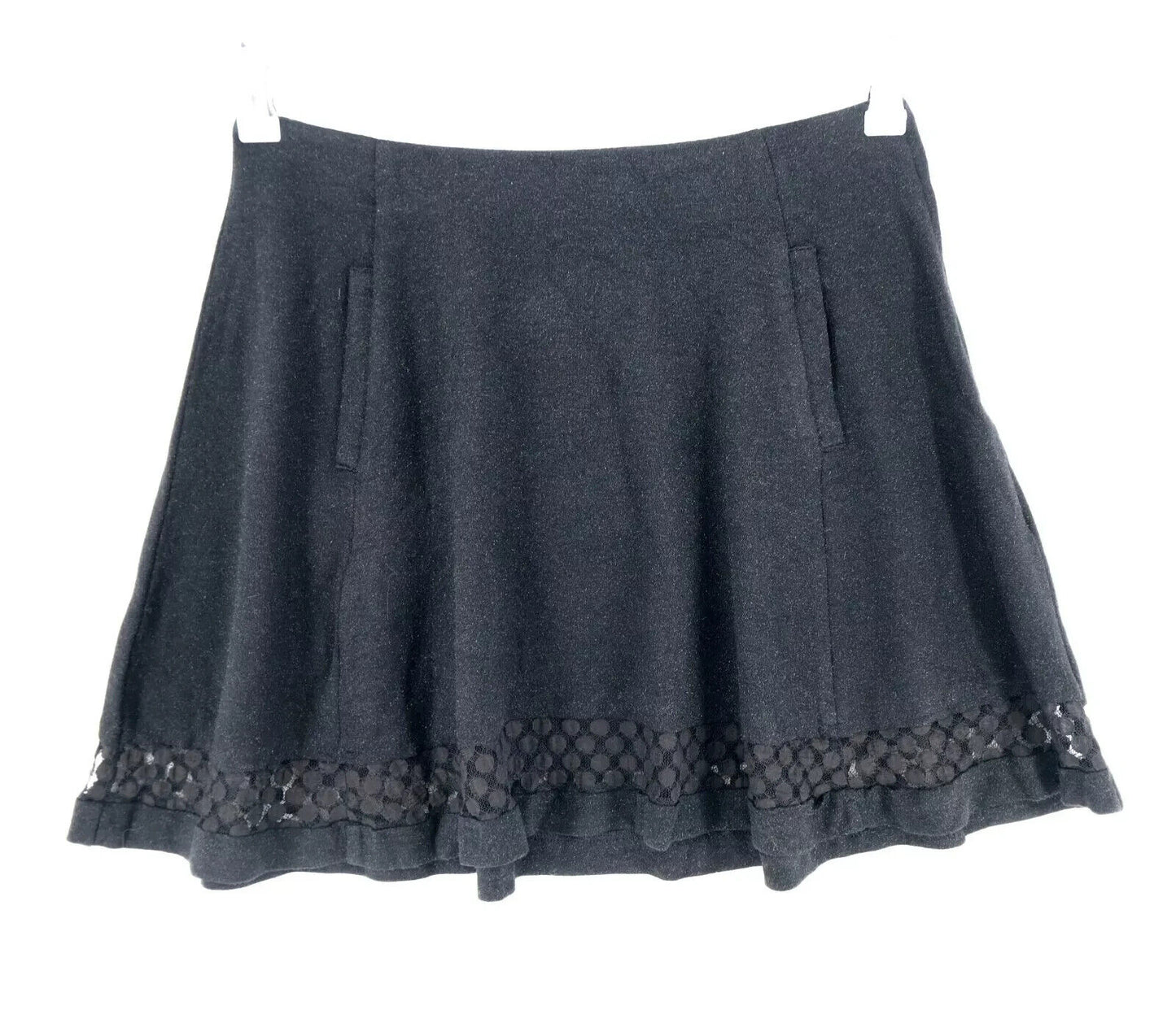 NAF NAF Black Pleated Skirt Size EUR 40 W27