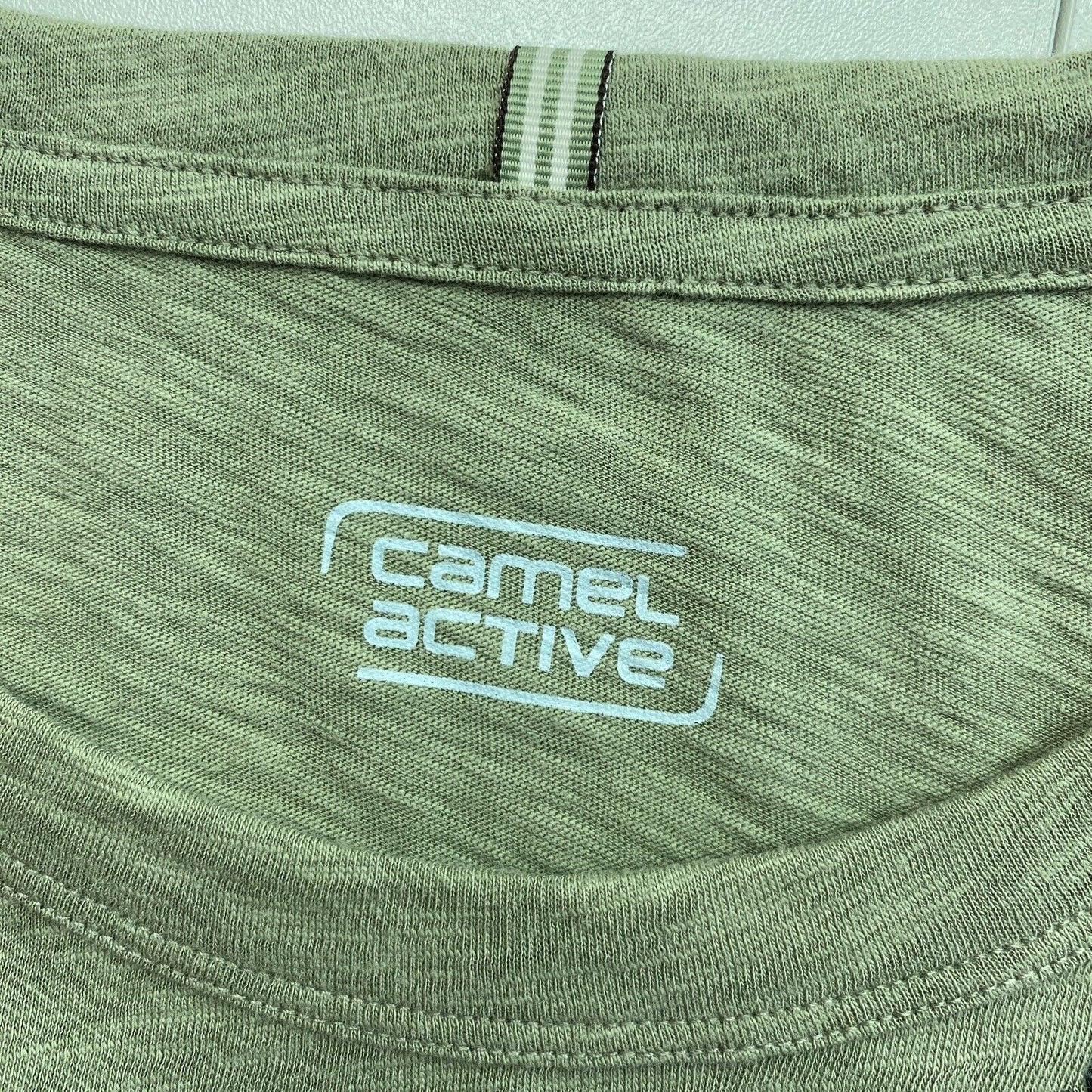 Camel Active Green Crew Neck Short Sleeves T Shirt Size S