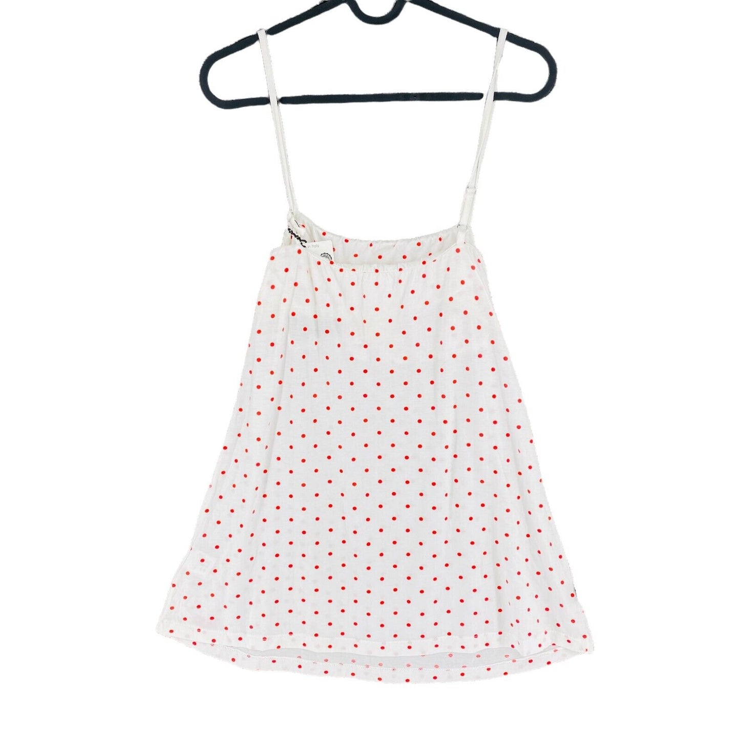 Franklin &amp; Marshall Polka Dot Blanc 100% Coton Débardeur sans manches Taille S