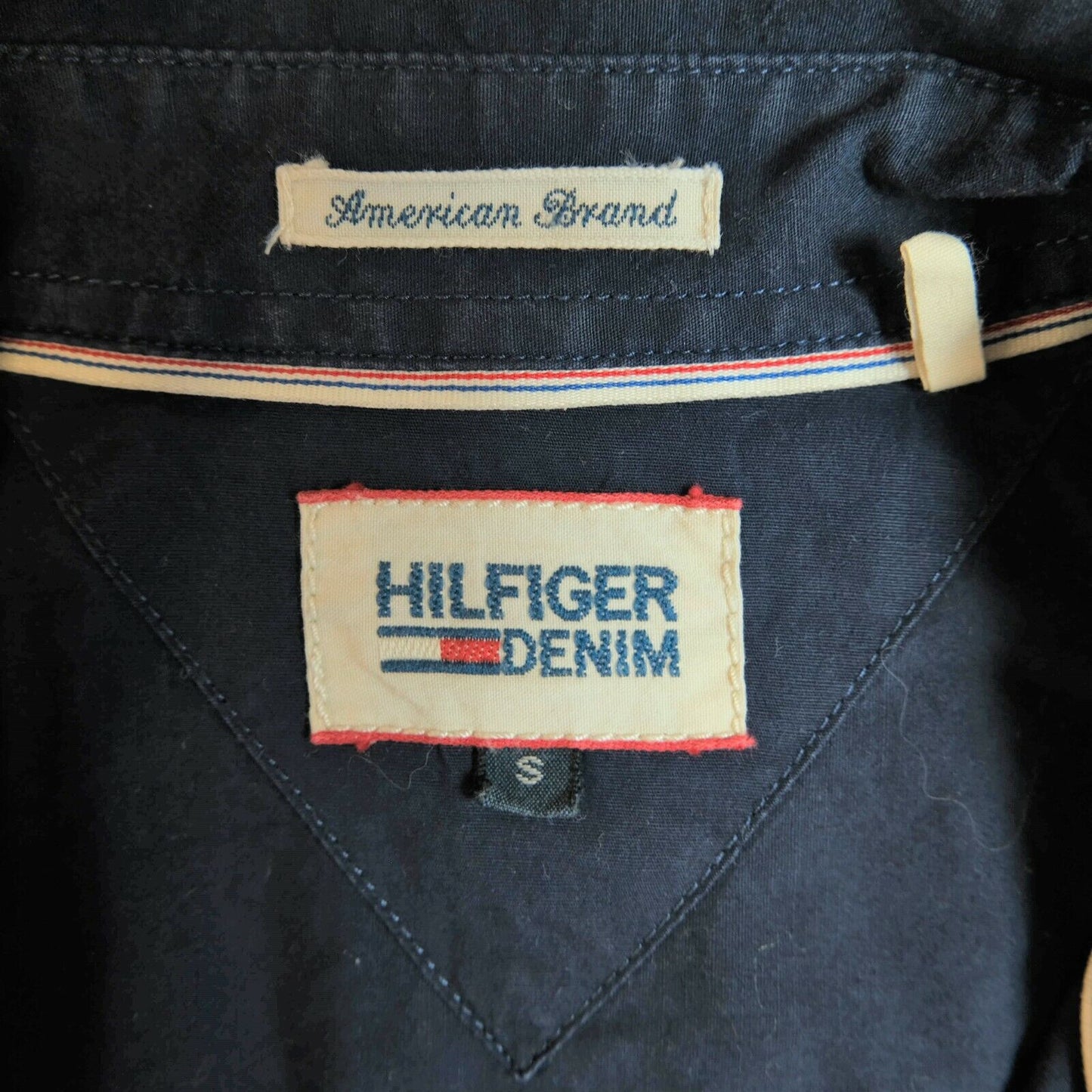 Tommy Hilfiger Blue Denim Shirt Size S