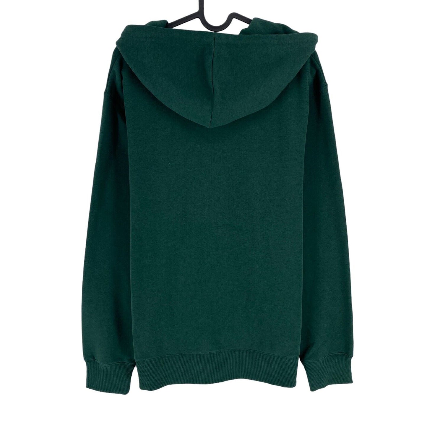 GANT Men Dark Green Embossed Full Zip Hoodie Sweater Pullover Jumper Size 2XL