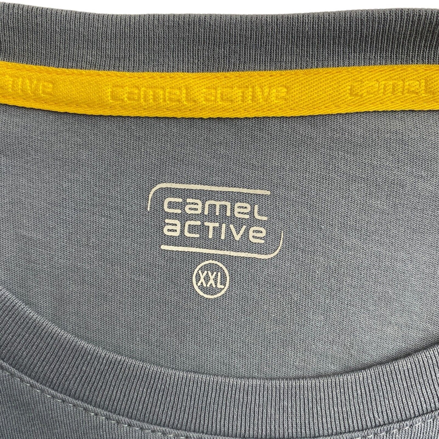 Camel Active T-Shirt, Rundhalsausschnitt, Blau, Größe 2XL/XXL