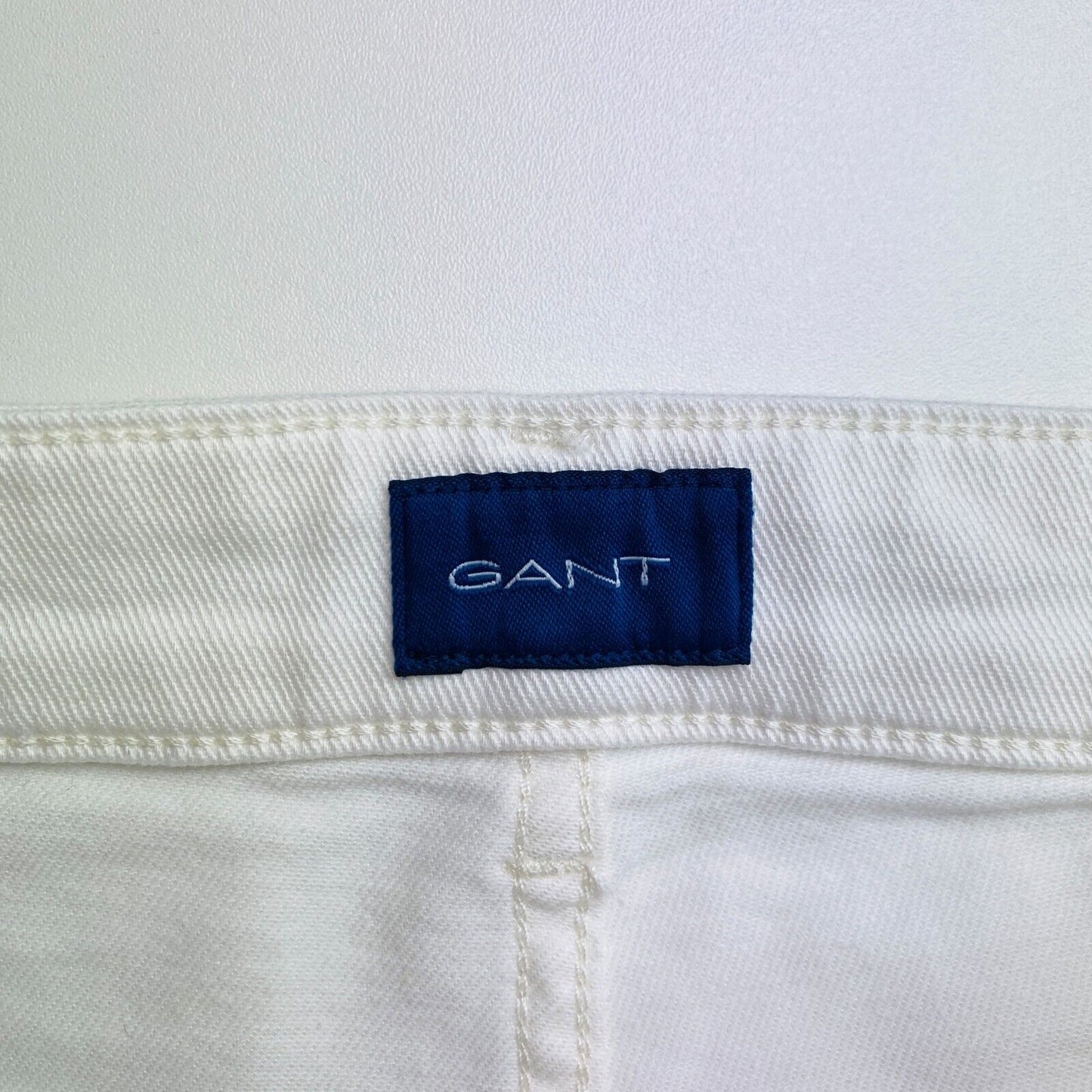 GANT White Farla Slim Cropped Jeans Size W27