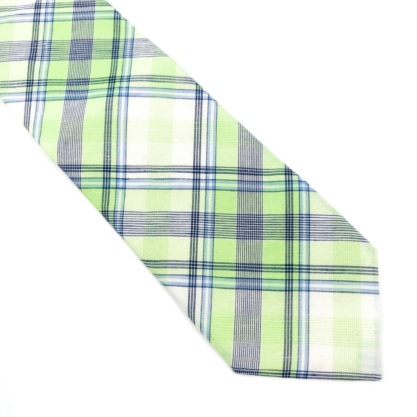 GANT Green Colourful 100% Cotton Tie Made In Italy