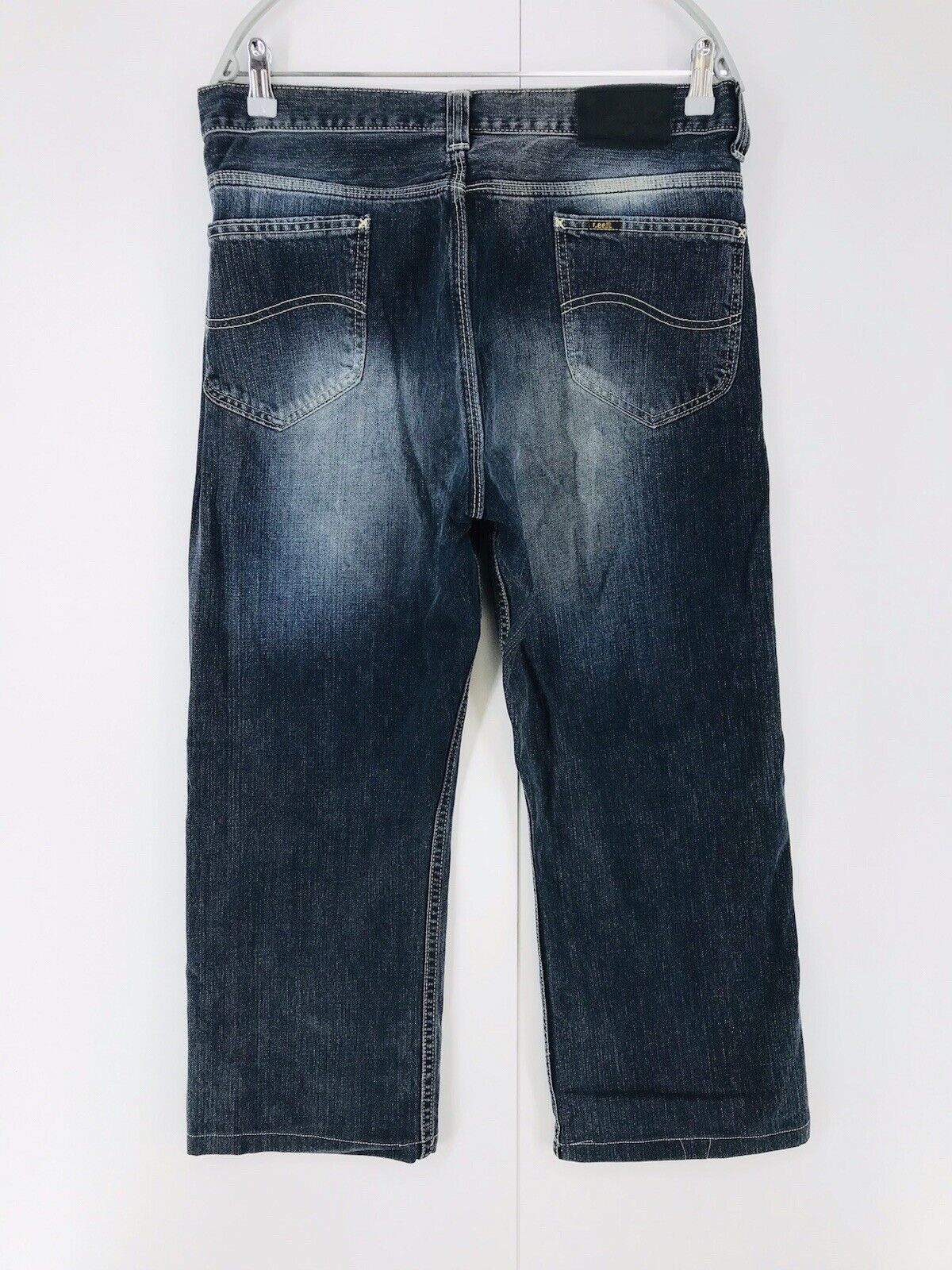 Lee NASH Dark Blue Relaxed Straight Fit Jeans Size W32 L26