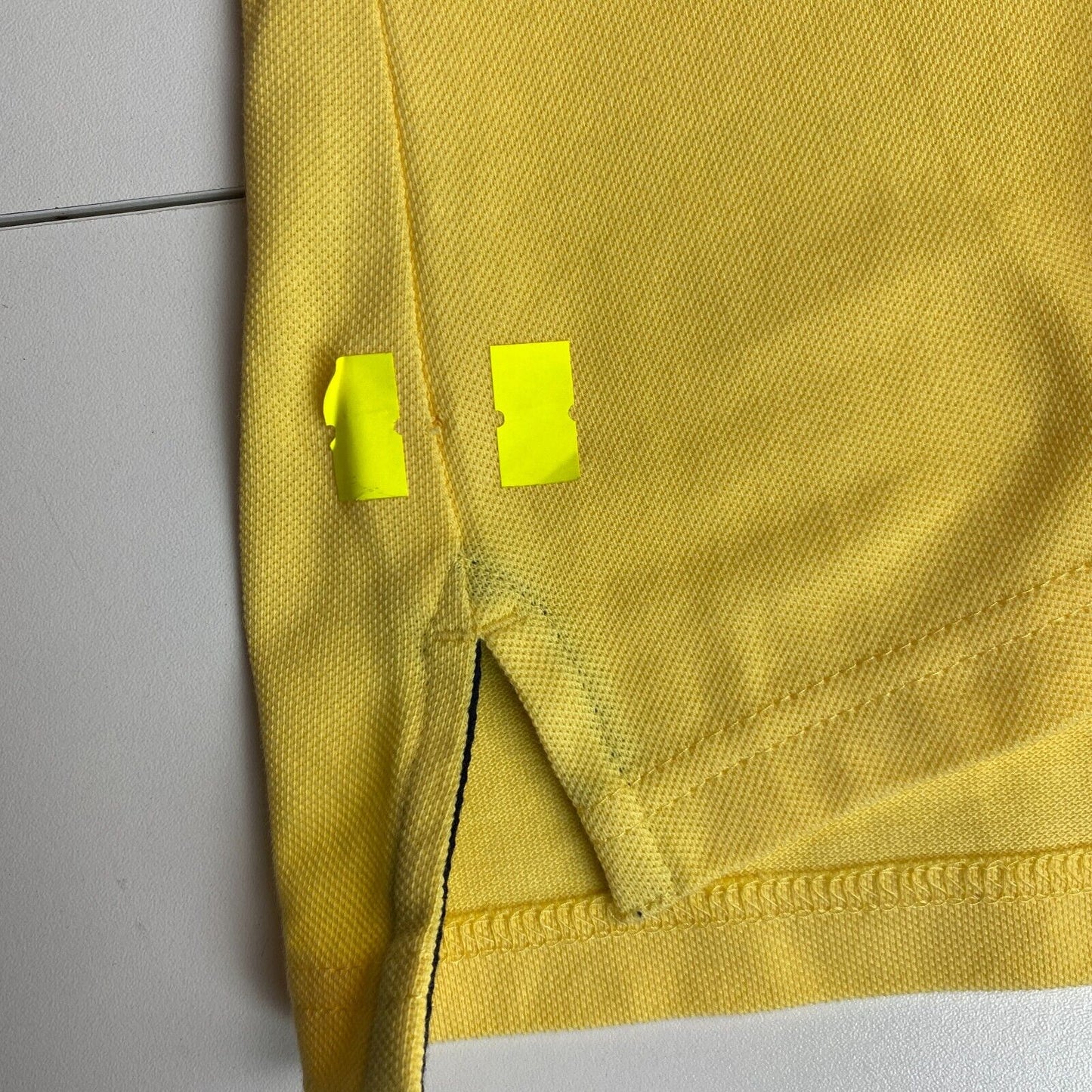 GANT Yellow Summer Pique Short Sleeves Polo Shirt Size M