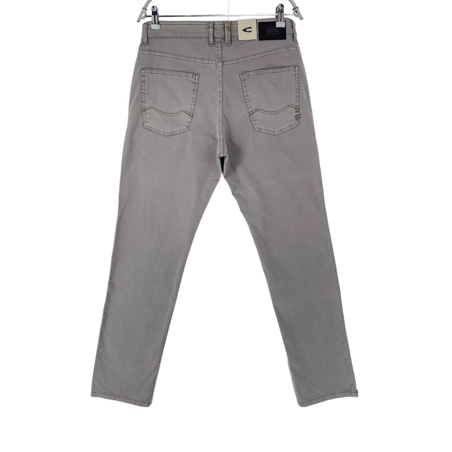 Camel Active HOUSTON Grey Mens Regular Straight Fit Jeans Trousers W32 L32