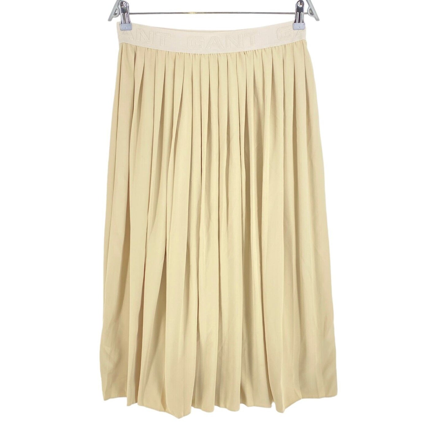 GANT Beige Pleated Skirt Size EU 40 UK 12 US 10