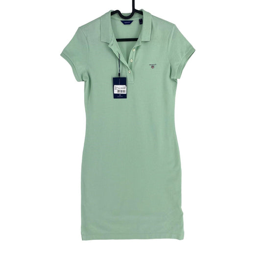 GANT Women Green Original Pique Dress Size XS