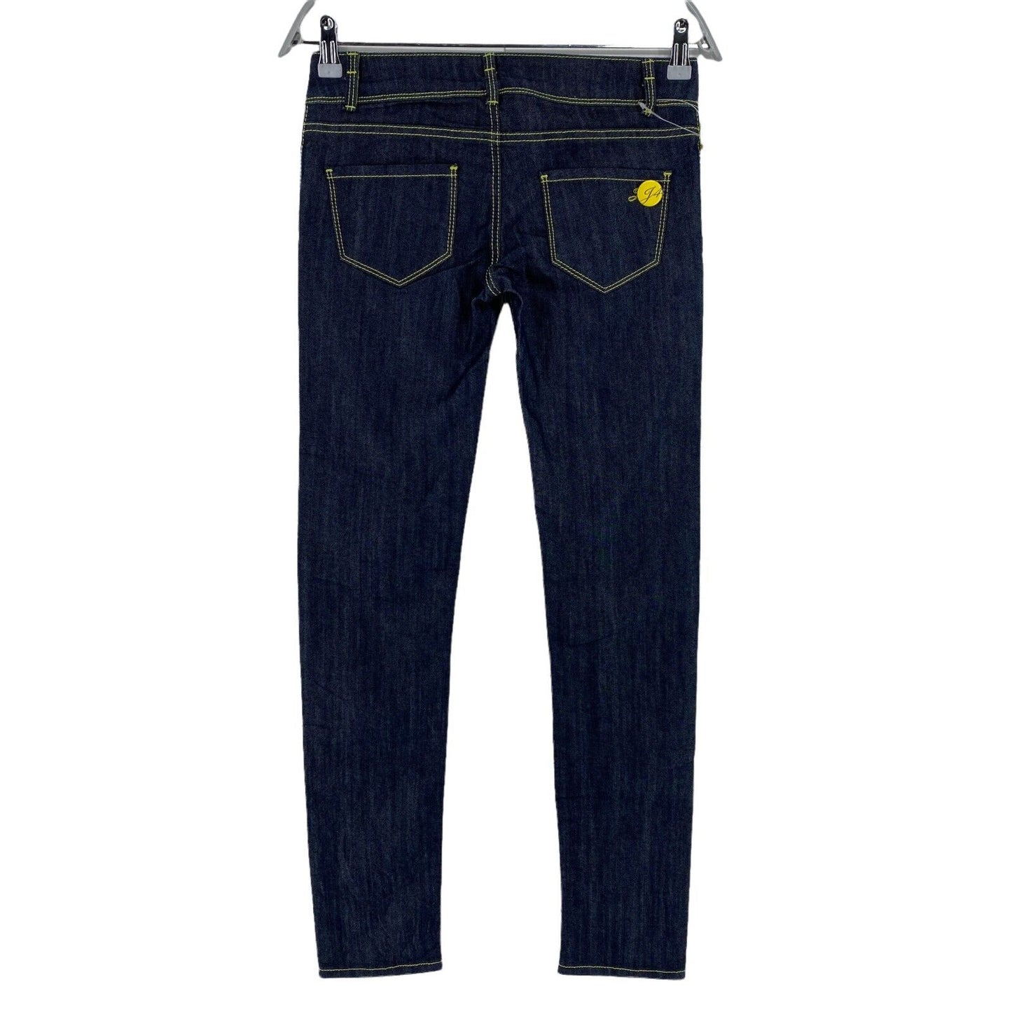 J4 BEATRICE Gerade Jeans aus Baumwollmischung, Marineblau, Größe 25 W28 L32