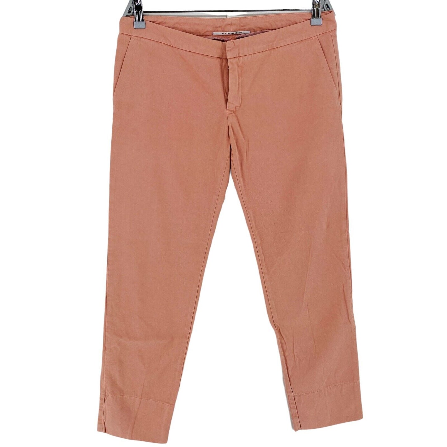 RRP €102 NOLITA Pantalon Chino Rose Clair 100% Coton Pantalon Taille 29 W34 L30