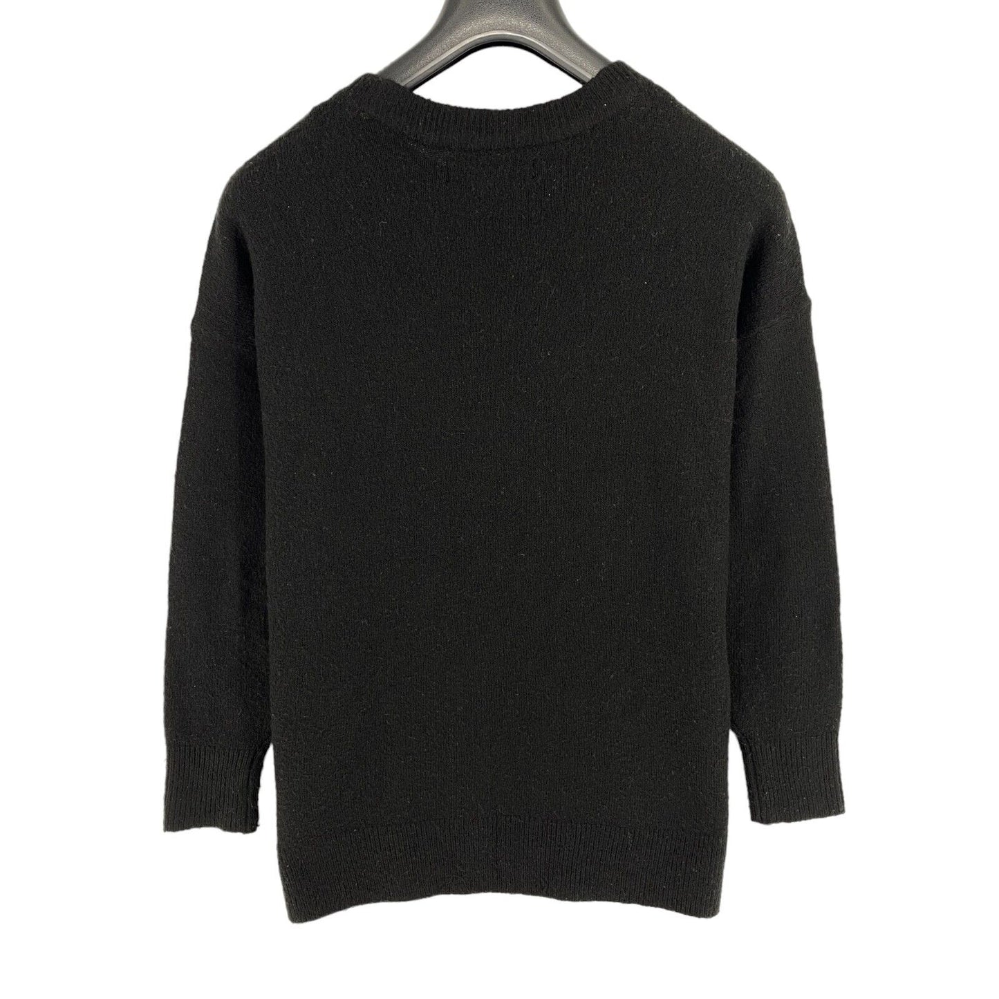 VERO MODA Womens Black Crew Neck Long Sweater Jumper Size XL