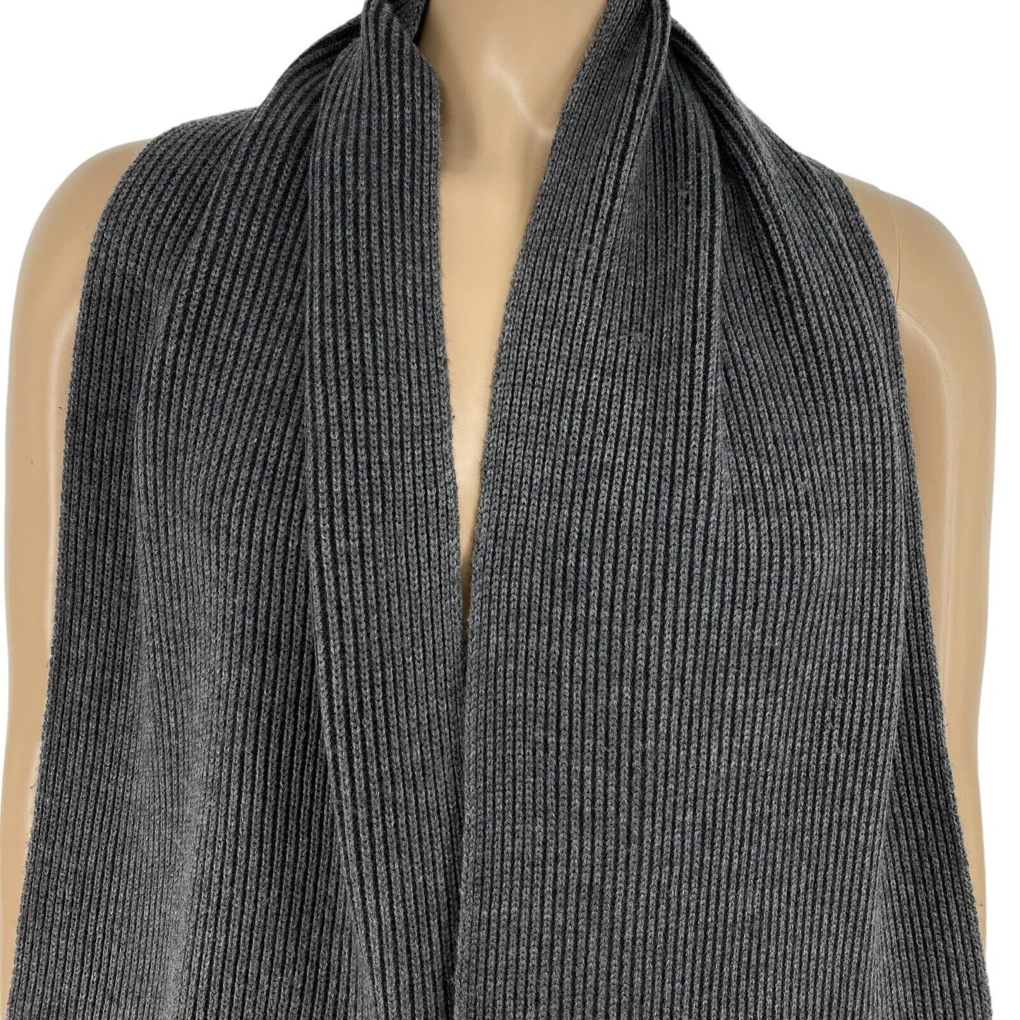 LA MARTINA Grey Scarf Shawl One Size