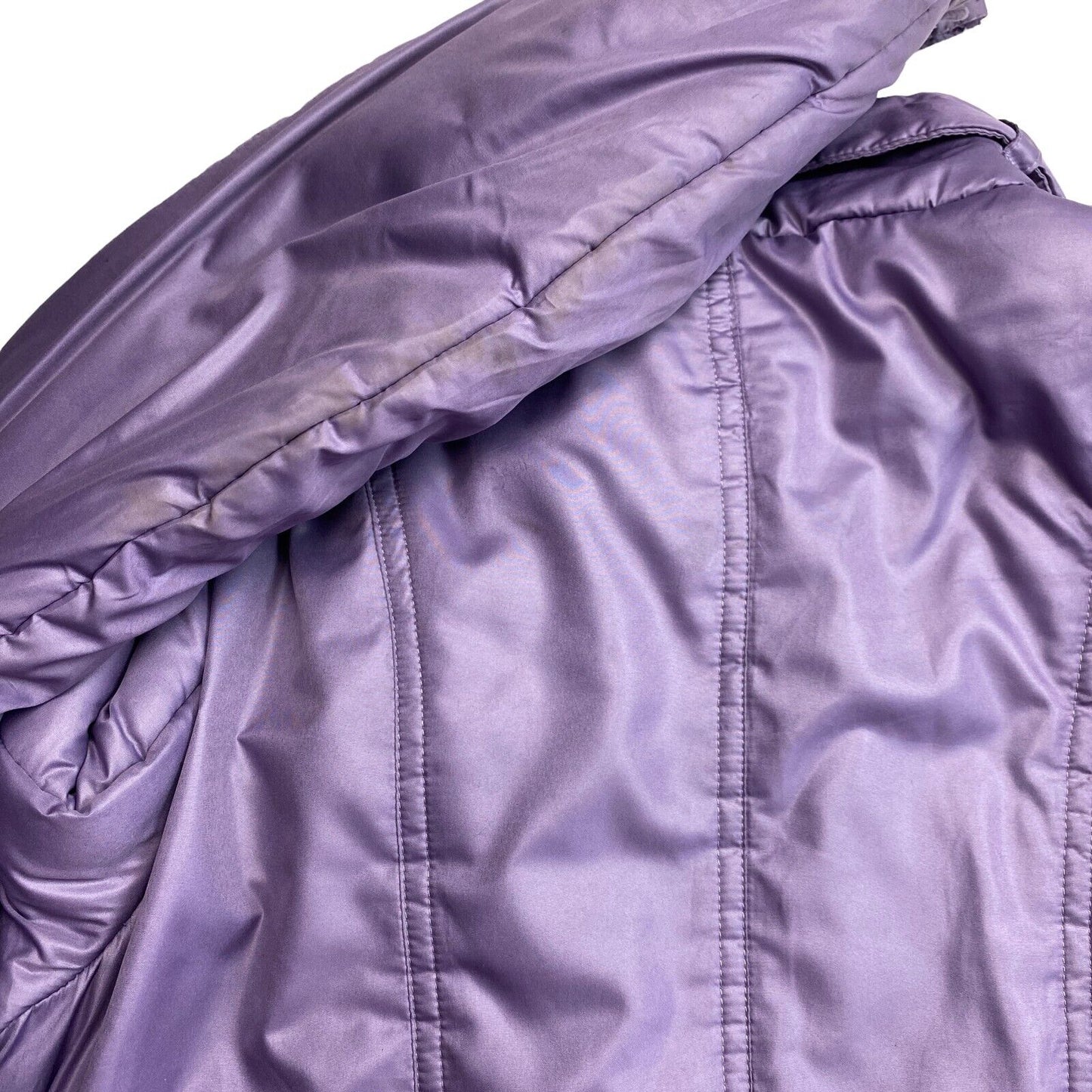 Lee Purple Belted Padded Jacket Coat Size 14 Years