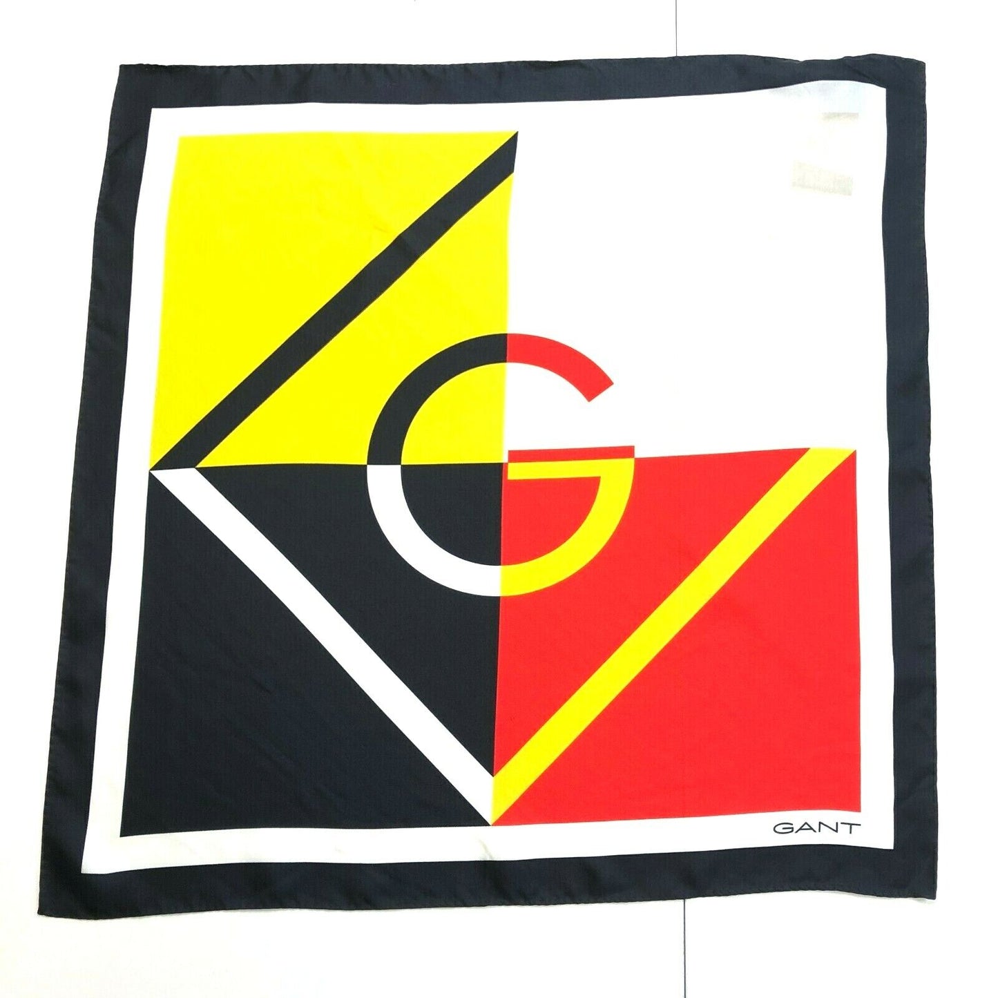 GANT Coloured Icon G Colour Block Silk Scarf