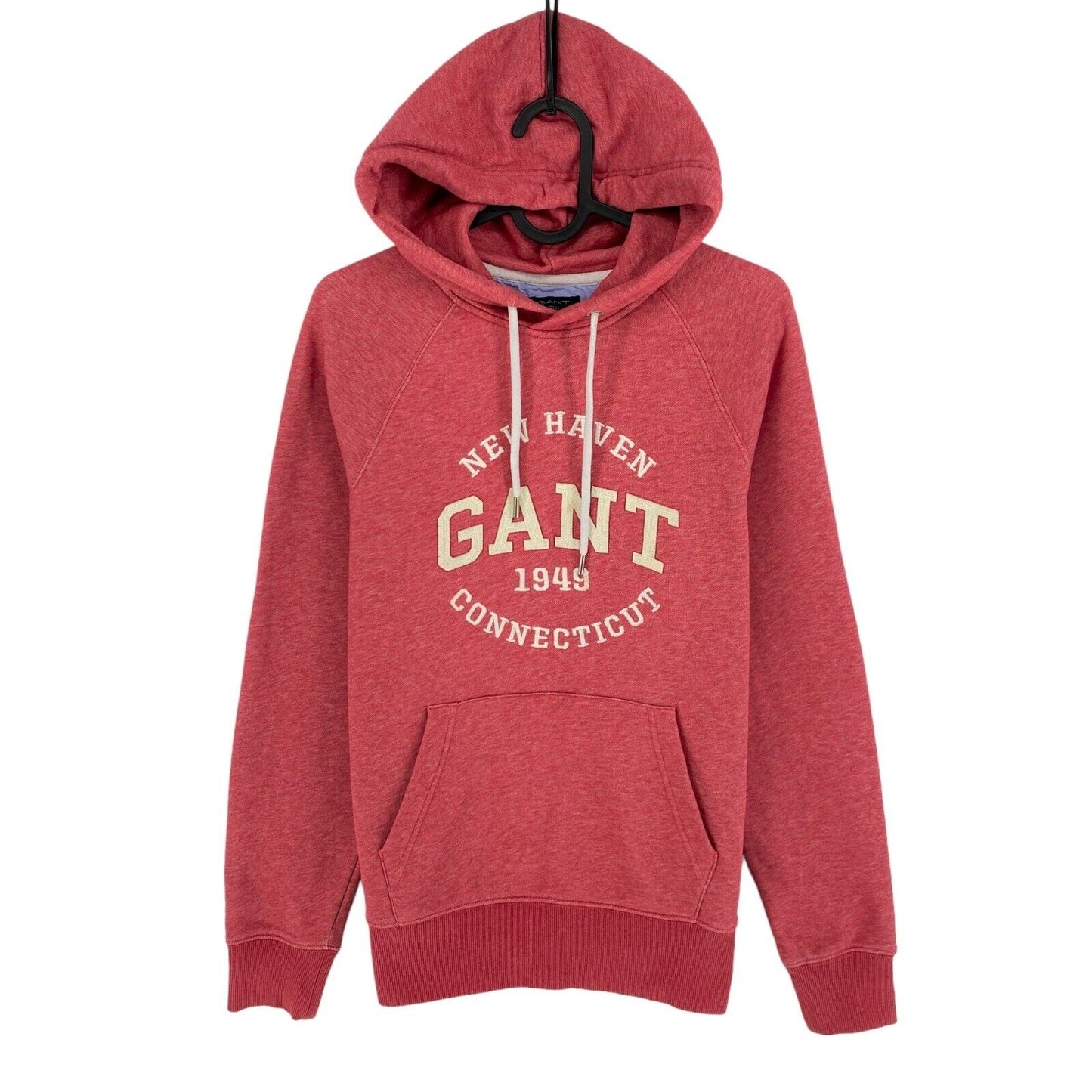 GANT Dark Pink Logo Hoodie Sweater Pullover Size S