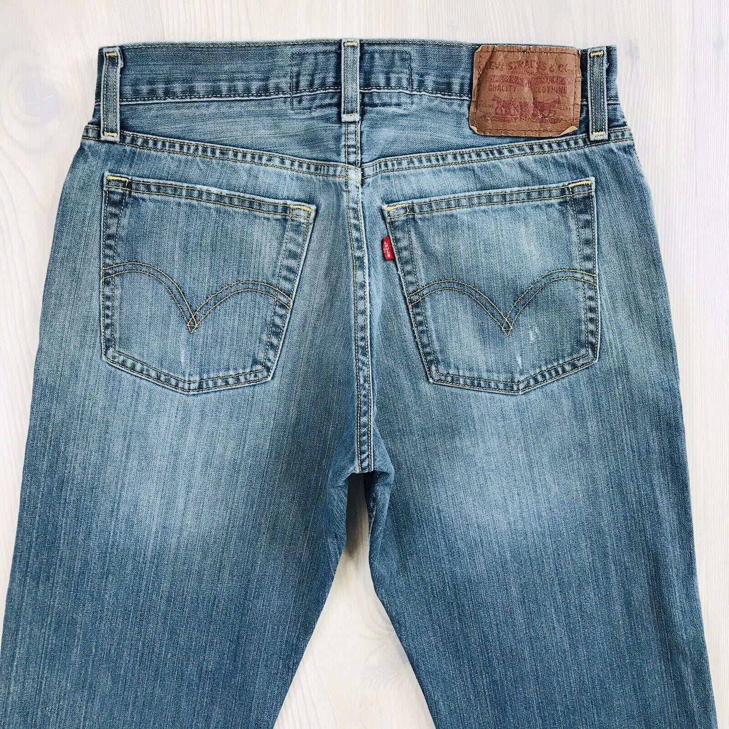 Vintage Levi's 527 Blue Low Rise Bootcut Fit Jeans Size W31 L26