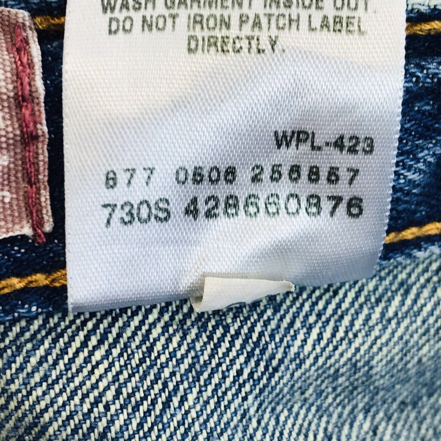 Levi's Damen 527 Blau Regular Bootcut Fit Jeans Größe 14 Reg / W27 L27