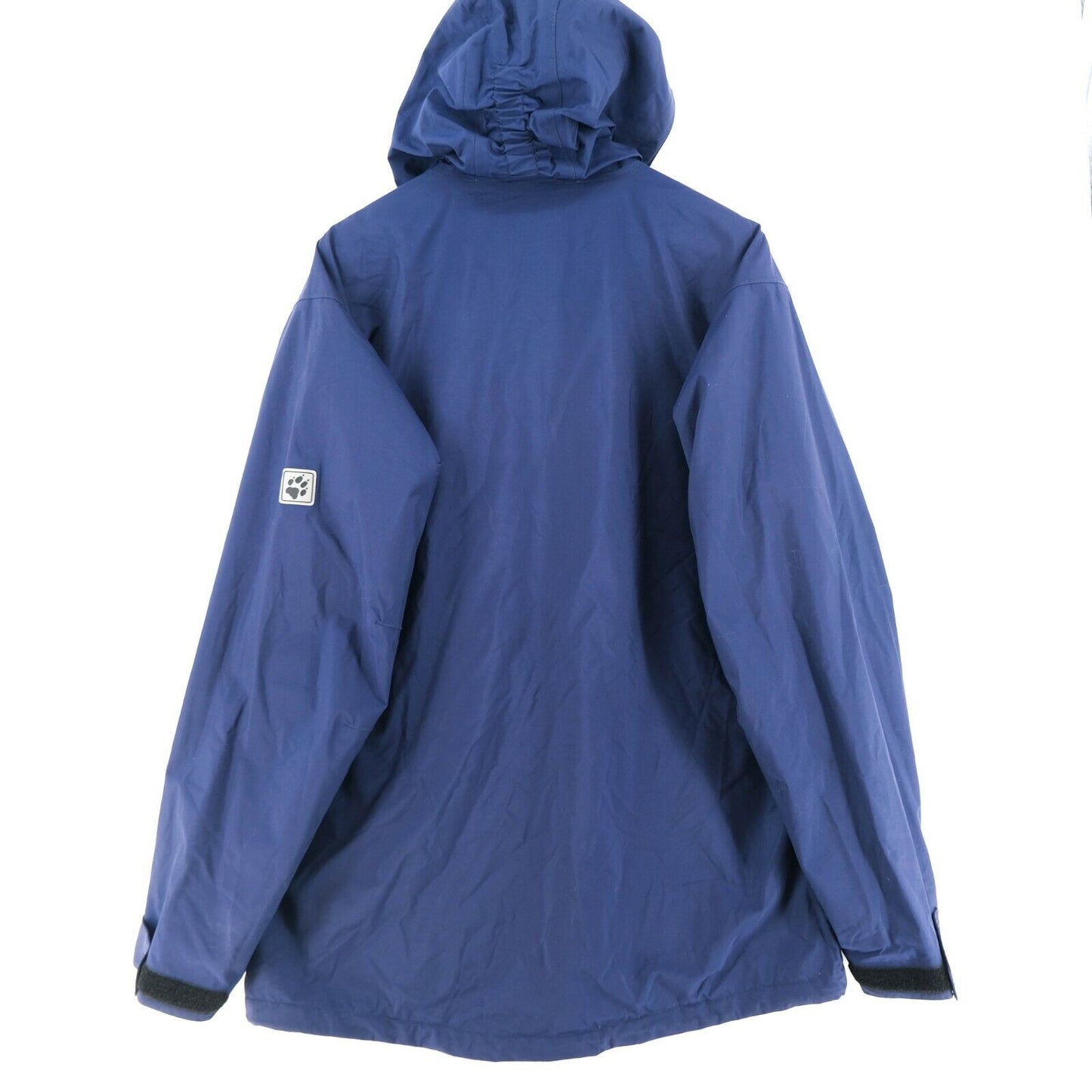 Jack Wolfskin Blue Hooded Texapore Water Resistant Jacket Unisex Size L