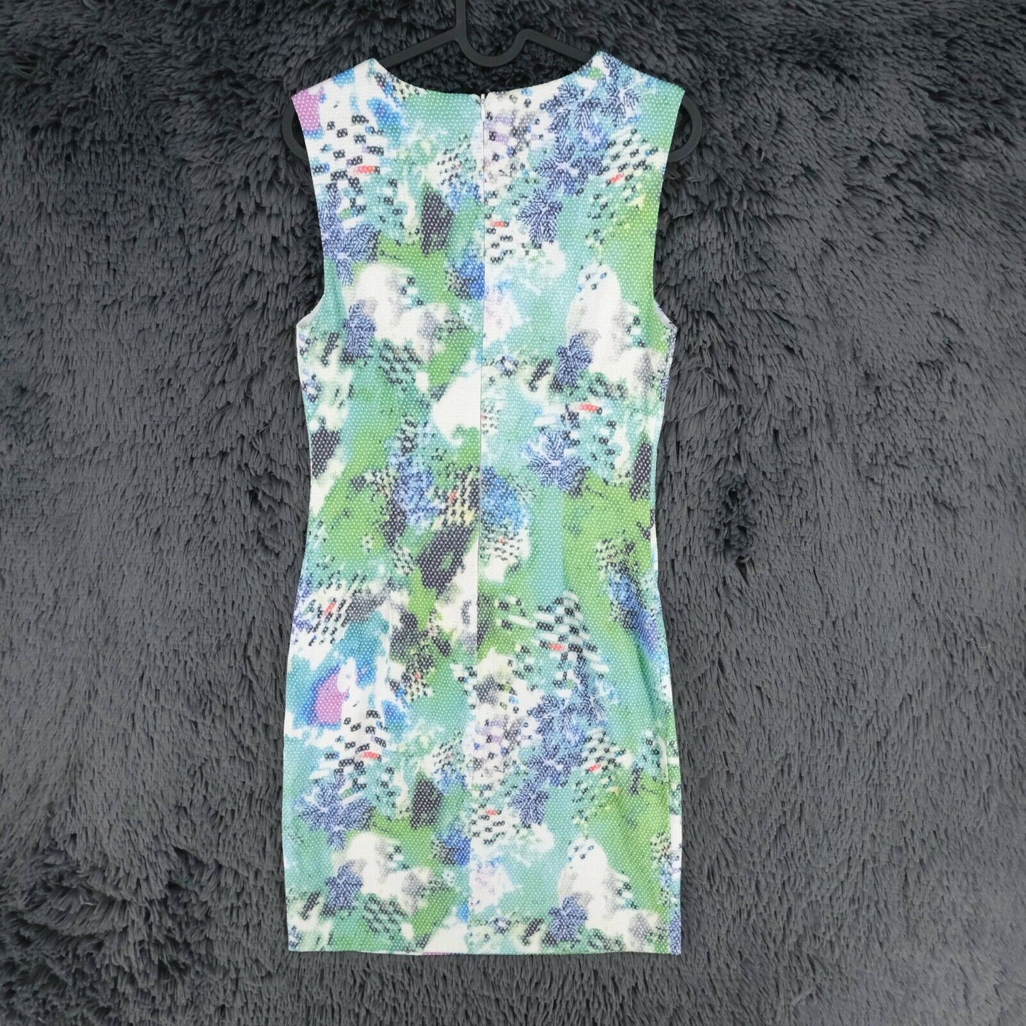 SILVIAN HEACH Green V Neck Sleeveless Bodycon Dress Size S M