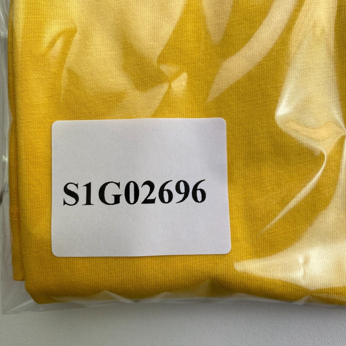 GANT Yellow Arch Logo Crew Neck T  Shirt Size S